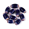 Handmade Millefiori Glass Barrel Beads LA-N002-35A-1
