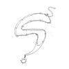 Stainless Steel Pendants Necklaces NJEW-U003-01H-P-2