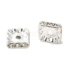 Brass Rhinestone Spacer Beads KK-I362-01A-01S-1