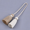 Polycotton(Polyester Cotton) Tassel Big Pendant Decorations FIND-S302-01T-2