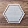 DIY Hexagon Tray Display Decoration Silicone Molds DIY-G067-05C-2
