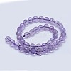Natural Amethyst Beads Strands G-I206-55-10mm-2