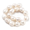 Natural Cultured Freshwater Pearl Beads Strands PEAR-P062-30B-3