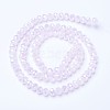 Electroplate Glass Beads Strands EGLA-A034-J1mm-B04-2