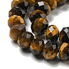 Natural Tiger Eye Beads Strands G-K351-B08-02-4