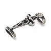 304 Stainless Steel Sword Shape Connector Charms STAS-Z147-07AS-2