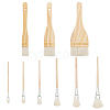 BENECREAT 9Pcs 9 Styles Ceramic Glaze Brush DIY-BC0012-92-1