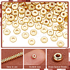   200Pcs Brass Spacer Beads KK-PH0005-76B-4