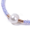 Adjustable Nylon Thread Braided Beads Bracelets BJEW-JB04375-02-2