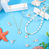 5Pcs 5 Styles Natural Cultured Freshwater Pearl Pendants KK-TA0002-27-8