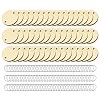 50Pcs Undyed Unfinished Wood Connector Charms WOOD-FS0001-11-1