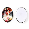 Glass Cabochons GGLA-T004-01F-2