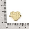 Virgin Mary Theme Brass Micro Pave Clear Cubic Zirconia Connector Charms CU-CBAF50C-05A-G-3