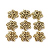 Tibetan Style Bead Caps TIBEB-LF9396YKG-AG-LF-1