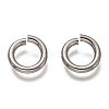 Non-Tarnish 304 Stainless Steel Open Jump Rings STAS-H136-06D-P-1