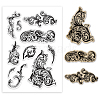 Custom PVC Plastic Clear Stamps DIY-WH0618-0015-1