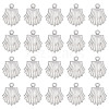 SUNNYCLUE 100Pcs 316 Surgical Stainless Steel Charms STAS-SC0004-46-1