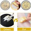 Self Adhesive Gold Foil Embossed Stickers DIY-WH0575-064-3