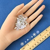 6 Styles Brass Bullet Clutch Bullet Clutch Earring Backs with Pad FIND-FS0003-08P-5
