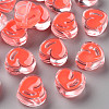 Transparent Enamel Acrylic Beads TACR-S155-004A-1