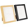 ARRICRAFT 2 Sets 2 Color Natural Wood Photo Frames DIY-AR0001-45-7