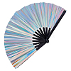 Laser PVC & Bamboo Folding Fan AJEW-WH0534-46-1