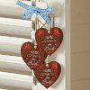 Heart with Word Wooden Hanging Plate HJEW-WH0037-013-5
