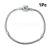 1Pc Brass European Style Bracelets For Jewelry Making MAK-YW0001-20-1