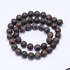 Natural Bronzite Beads Strands G-D745-4mm-2