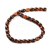 Natural Red Agate Beads Strands G-NH0019-B02-02-2