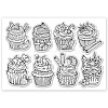 Custom PVC Plastic Clear Stamps DIY-WH0448-0265-7