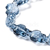 Transparent Glass Enamel Beads Strands GLAA-B021-06I-3