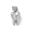 304 Stainless Steel Pendants X-STAS-G346-08P-1