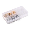 740Pcs 10 Style Brass & Iron & Plastic Ear Nuts DIY-YW0006-34-2