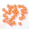 Eco-Friendly Transparent Acrylic Beads PL733-16-1