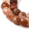 Natural Red Rabbit Hair Rutilated Quartz Beads Strands GG-CBA4808-B02-04-4