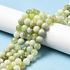 Natural New Jade Beads Strands G-K340-A01-02-2