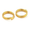 Brass Split Rings KK-N254-36G-2