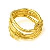 Adjustable Iron Snake Wrap Bangles BJEW-U004-03B-G-2