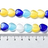 Cat Eye Glass Bead Strands CE-R010-11-3