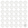 Unicraftale 100Pcs 304 Stainless Steel Stamping Blank Tag Cabochons STAS-UN0055-71B-1