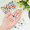 ARRICRAFT 100Pcs Imitation Pearl Acrylic Pendants FIND-AR0004-61-3