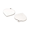 Non-Tarnish Stainless Steel Pendants STAS-L276-01P-06-2