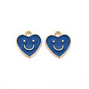 Alloy Enamel Charms ENAM-T016-12C-RS-2