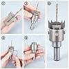 Wooden Bead Maker Beads Drill Bit Milling Cutter Set TOOL-WH0016-96-4