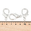 Tibetan Style Alloy Lobster Claw Clasps PALLOY-O027-P01-5