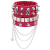 Punk Style Imitation Leather Bangles WG28DDA-06-1