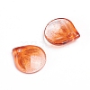 Transparent Glass Charms GLAA-H016-05E-31-2