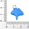 Spray Painted 304 Stainless Steel Pendants SA-CBA4A21-01G-A-3
