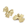 Ion Plating(IP) 304 Stainless Steel Stud Earrings EJEW-P258-42G-2